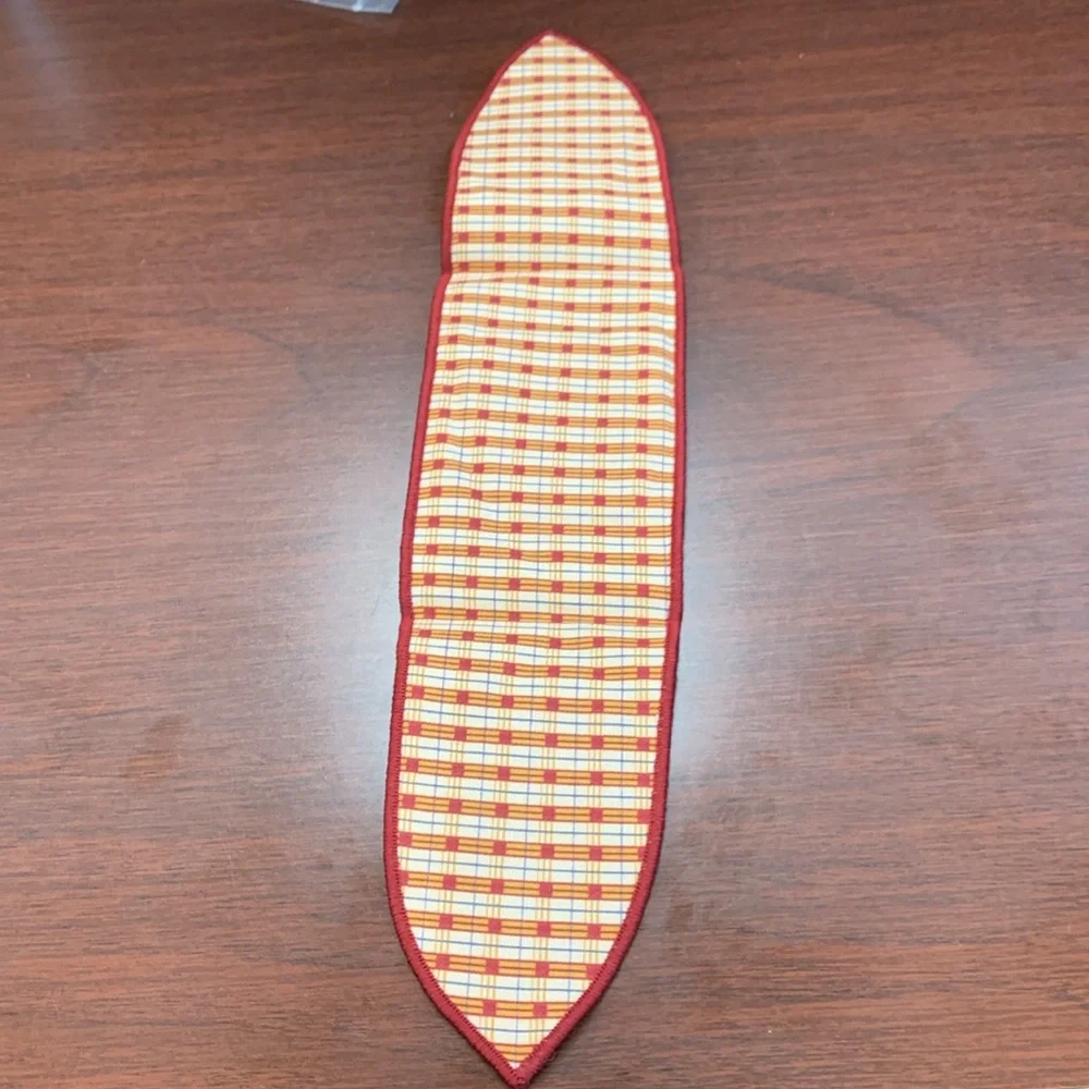Longaberger Orchard Plaid Handle Tie